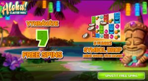 Online hracie automaty Aloha Cluster Pays