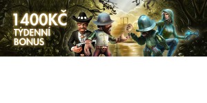 Týdenní bonus 1 400 Kč v Doublestar