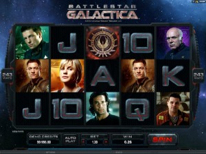 Nový Hrací Automat Battlestar Galactica